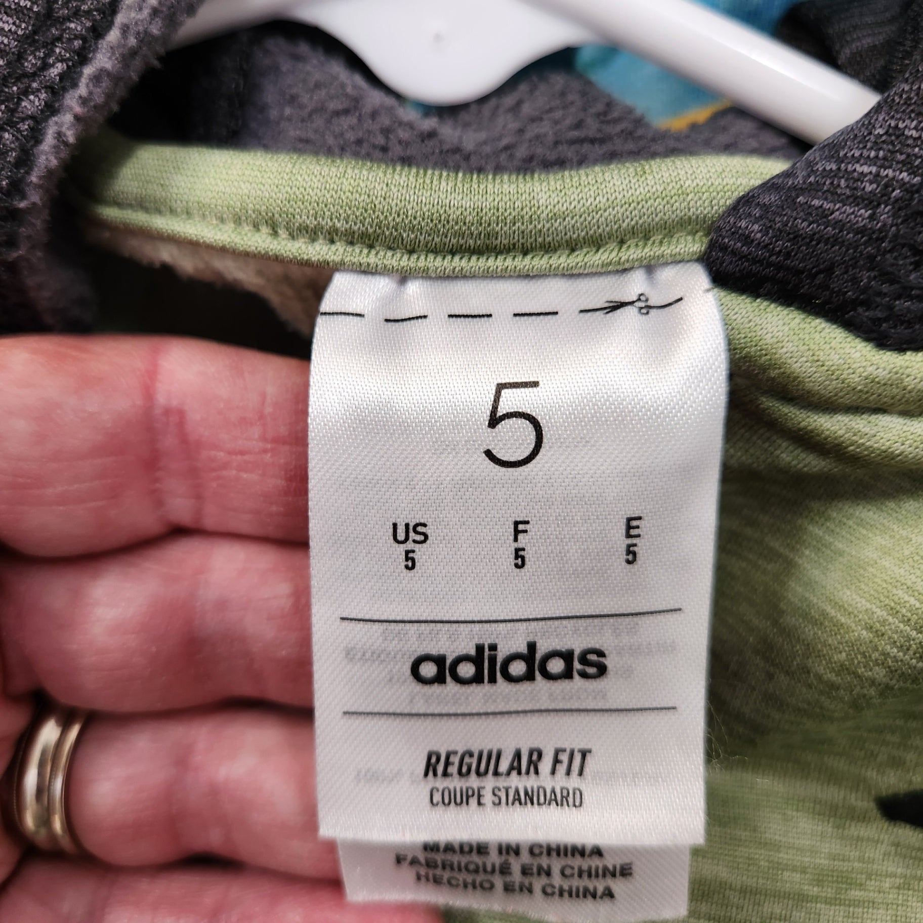 Size 5 | adidas Kids' Hoodie | UBNUU