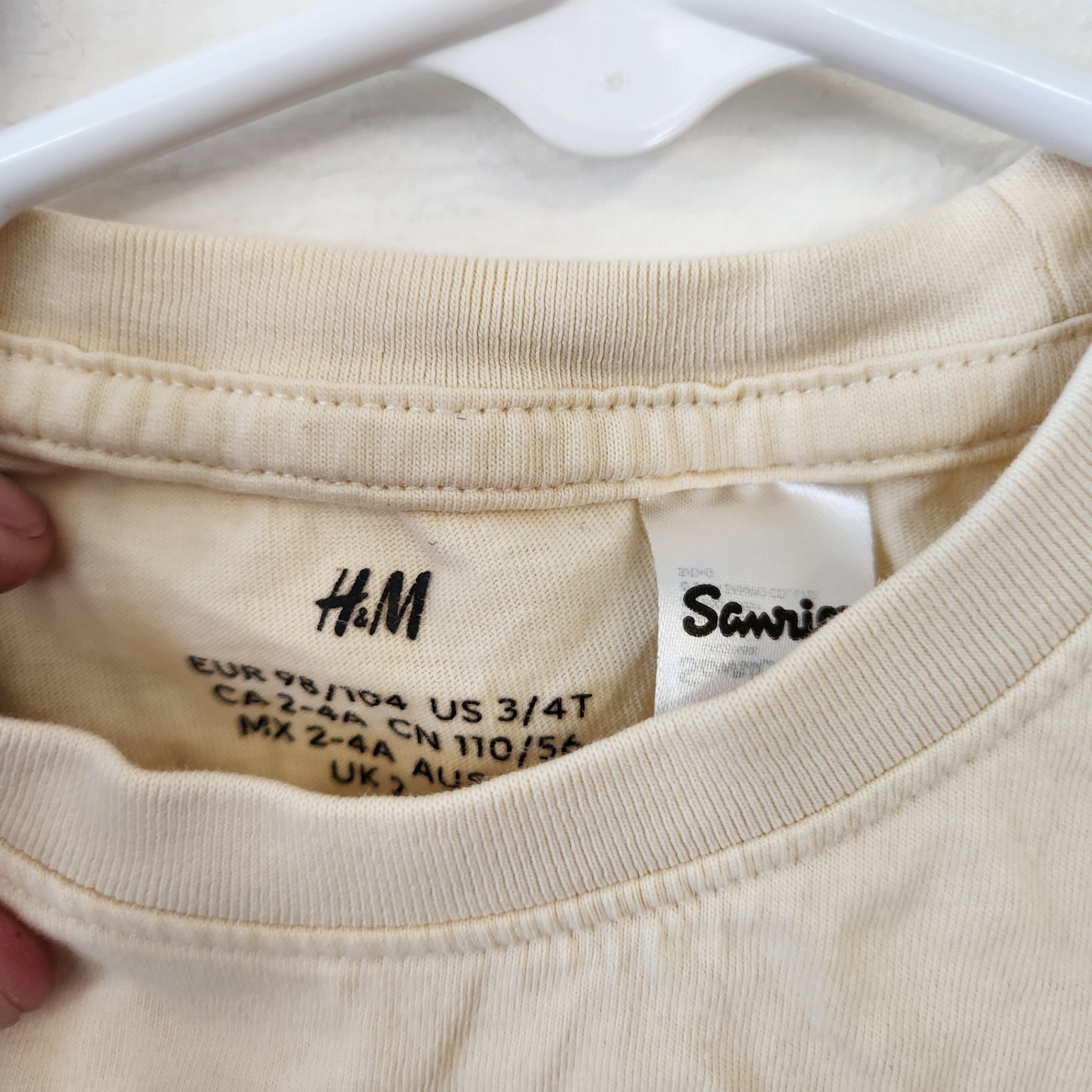 Size 2-4A | H&M Kids' T-Shirt | UBNUU