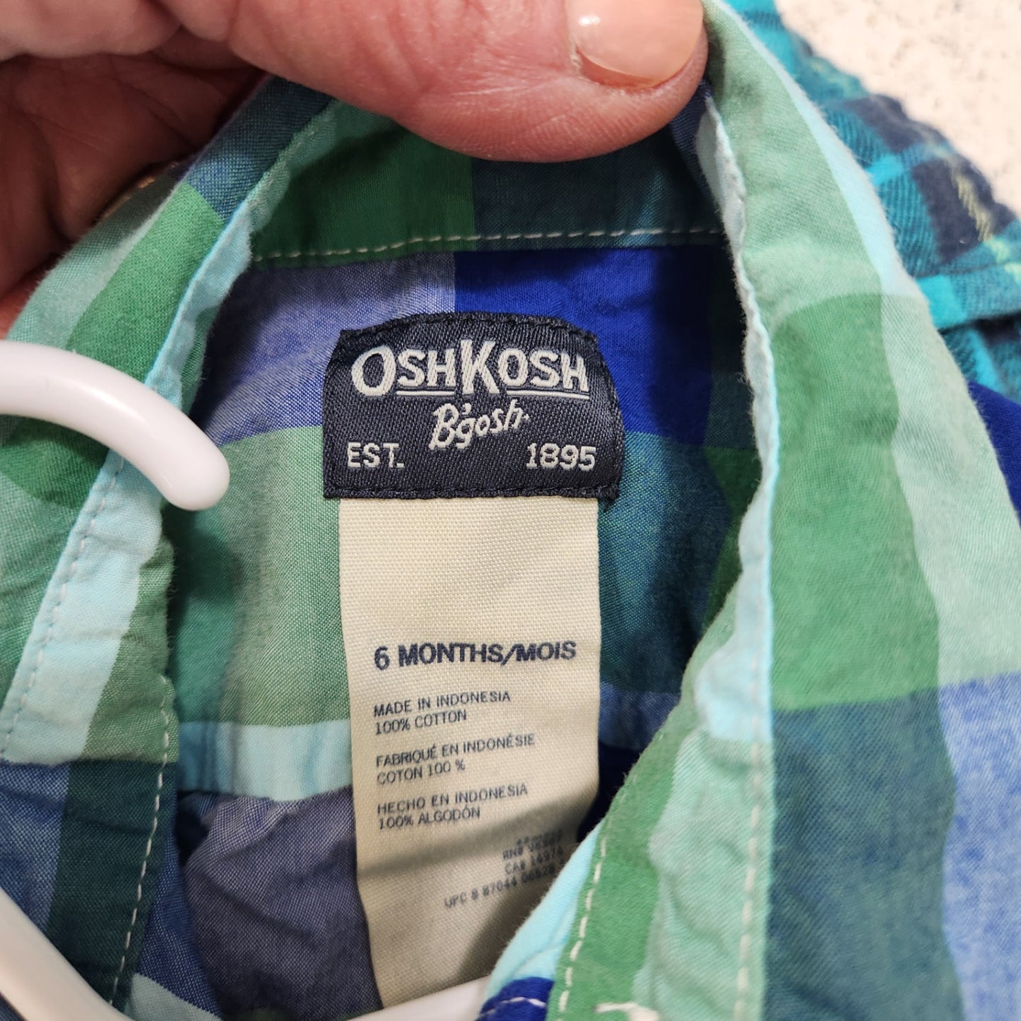 Size 6 months | Osh Kosh B'gosh Kids' Shirt | UBNUU