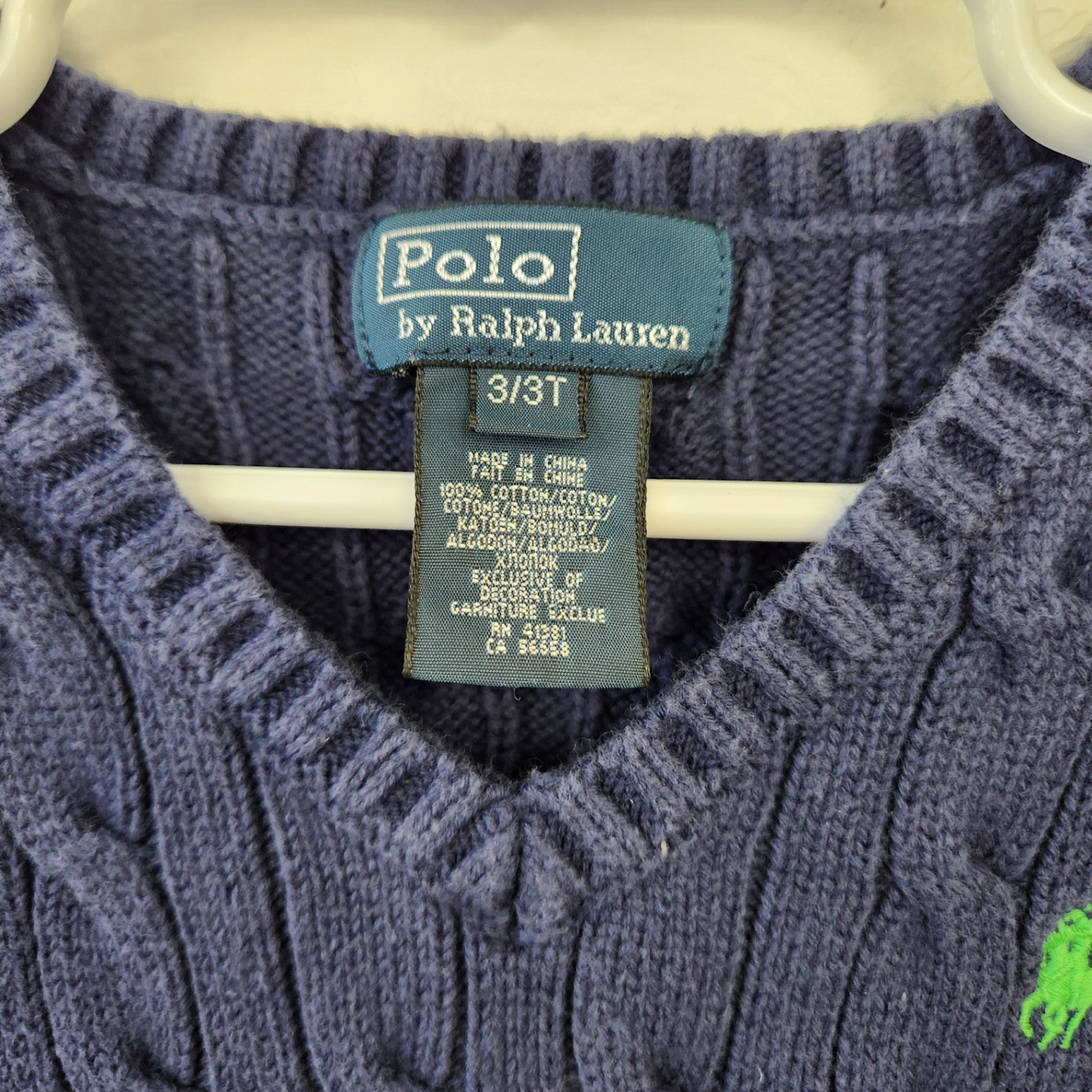 Size 3/3T | Polo by Ralph Lauren Kids' Sweater | UBNUU