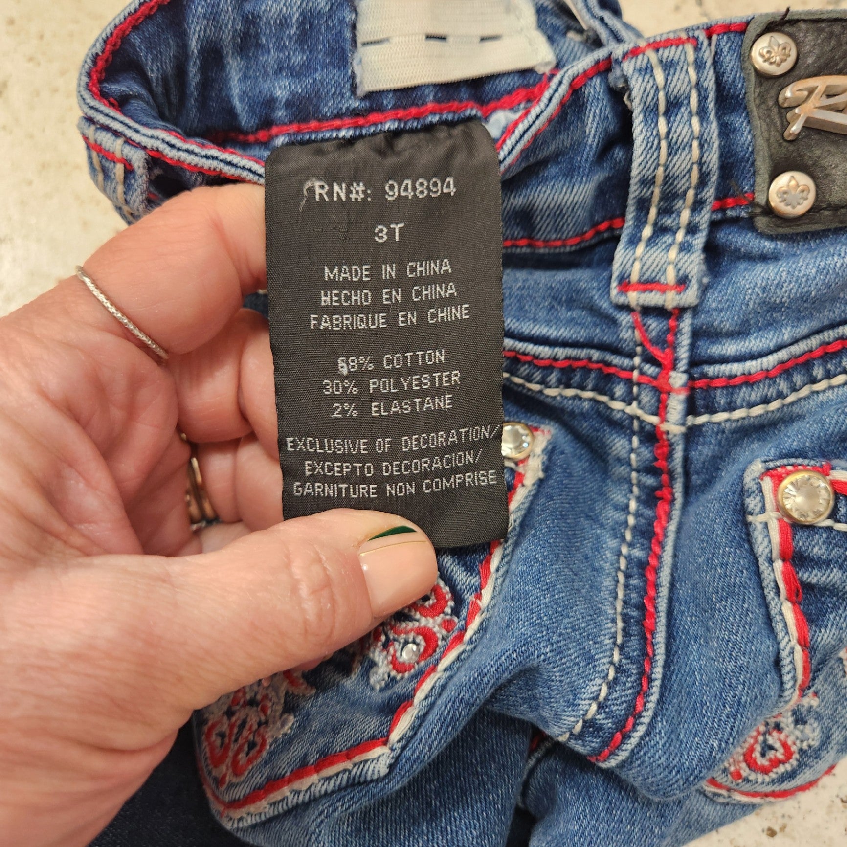 Size 3t | Rodeo Girl Kids' Jeans | UBNUU
