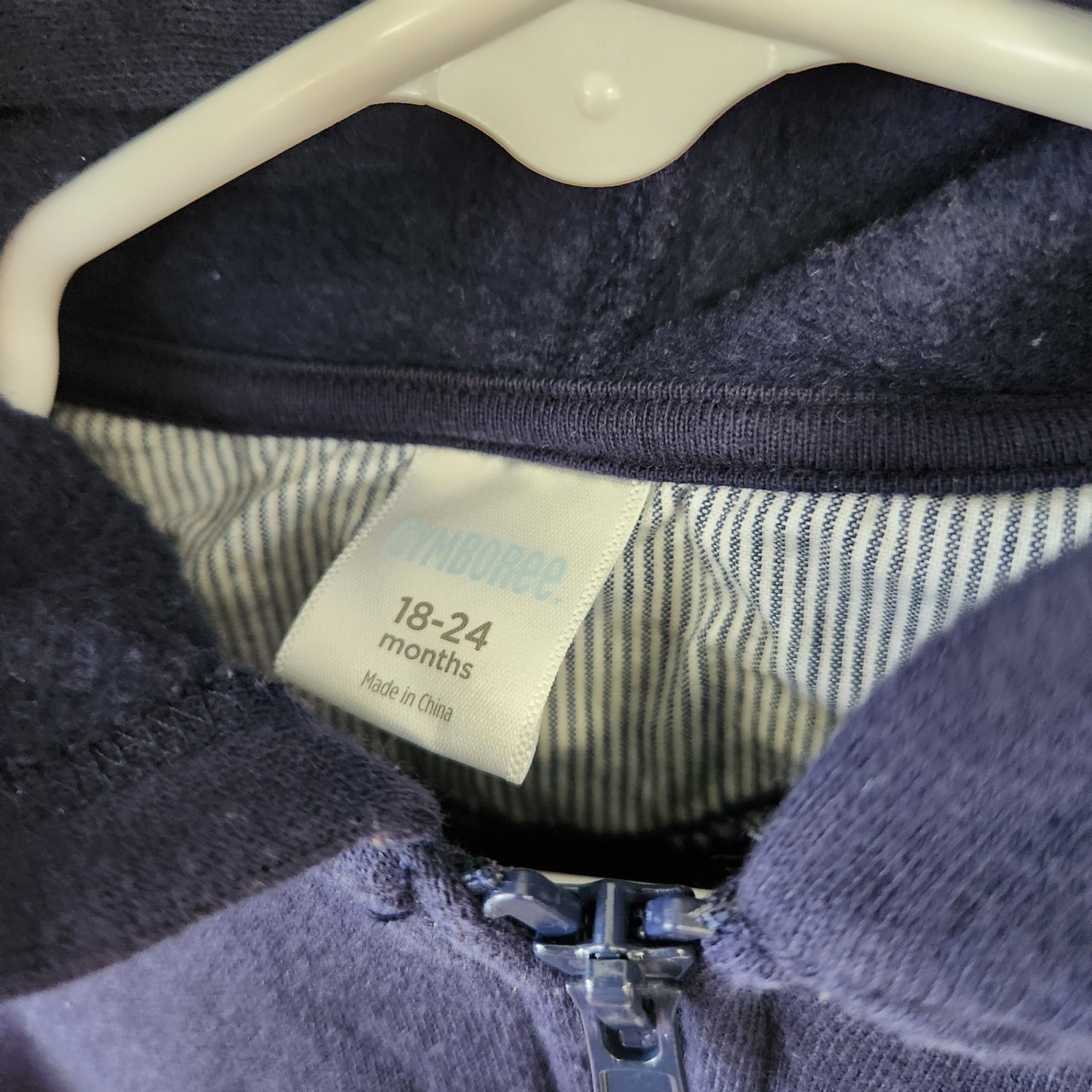 Size 18-24m | Gymboree Kids' Navy Hoodie | UBNUU