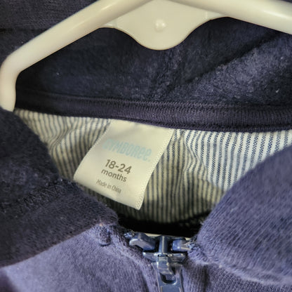 Size 18-24m | Gymboree Kids' Navy Hoodie | UBNUU