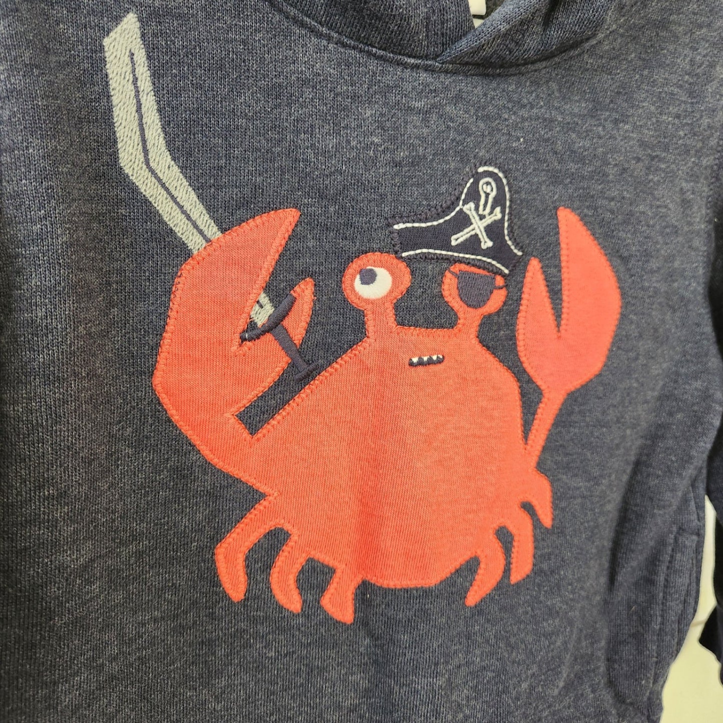 Size 2t | GYMBOREE Kids' Crab Hoodie | UBNUU