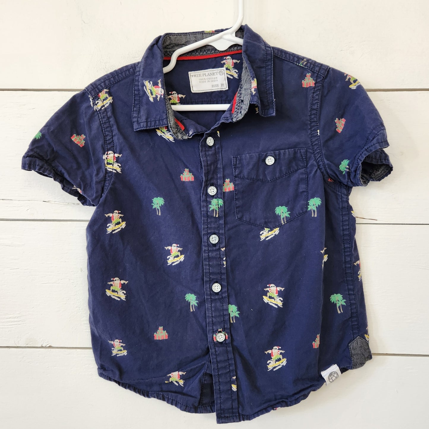 Size 3T | FREE PLANET Kids' Shirt | UBNUU