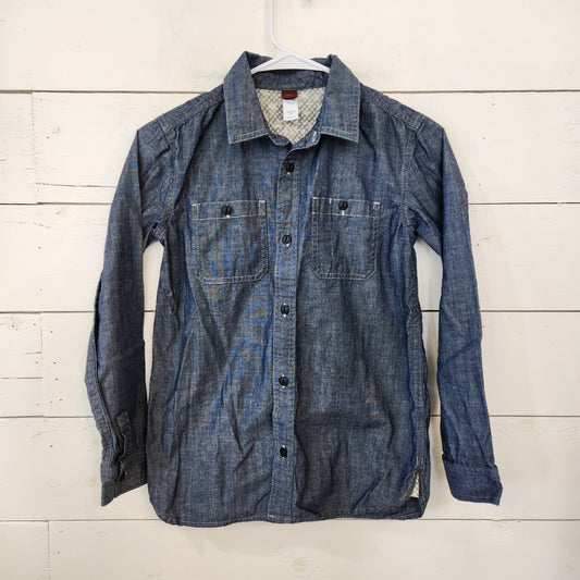 Size 12 | Tea Kids' Buttondown | UBNUU
