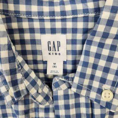 Size 8 | GAP Kids' Gingham Buttondown | UBNUU