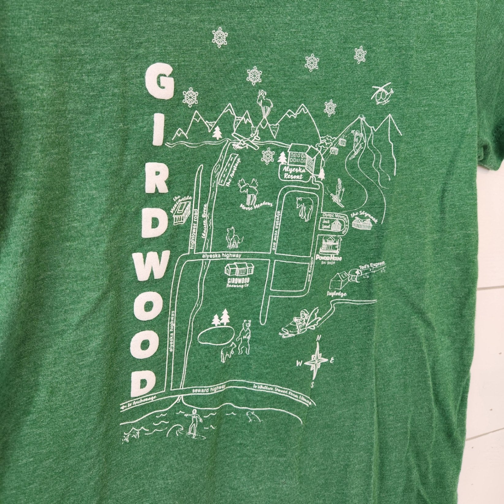 Size 7-8 | Bella Canvas Girdwood Shirt | UBNUU