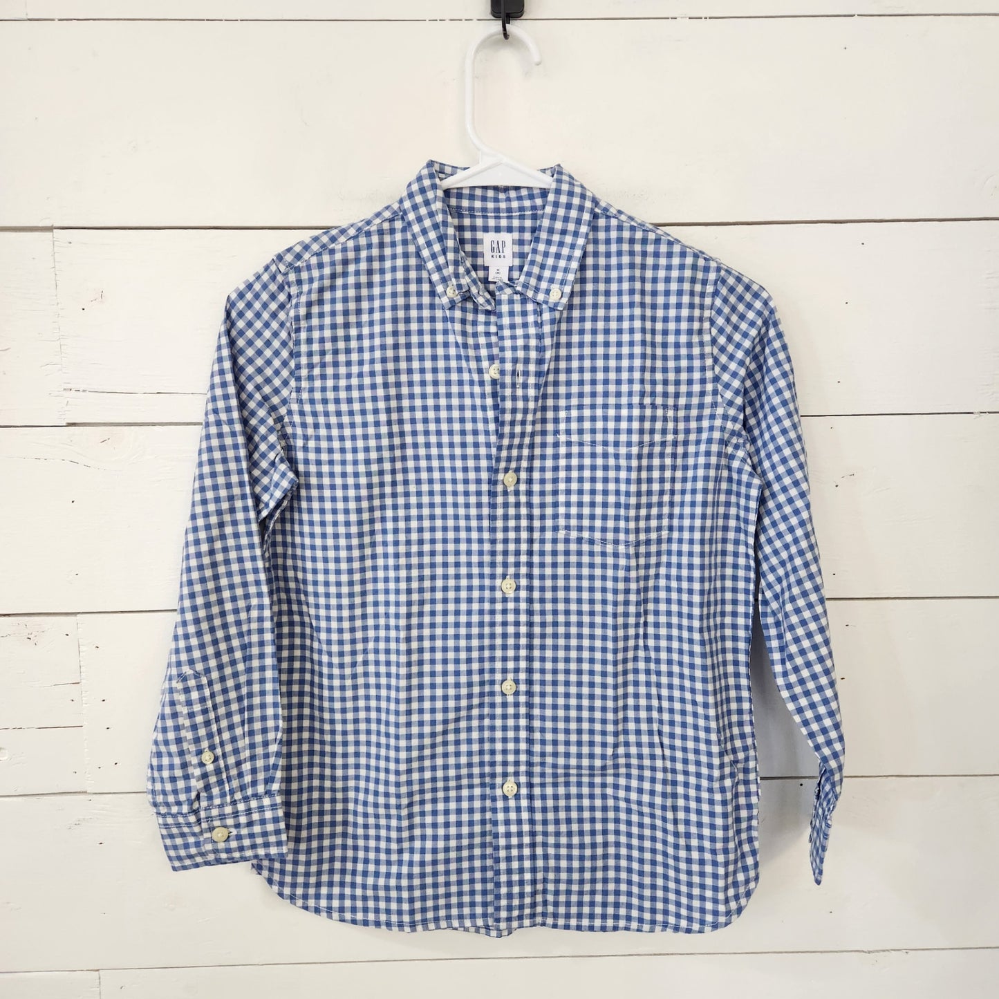 Size 8 | GAP Kids' Gingham Buttondown | UBNUU