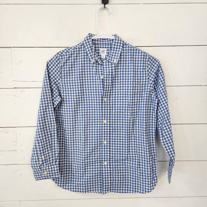 Size 8 | GAP Kids' Gingham Buttondown | UBNUU