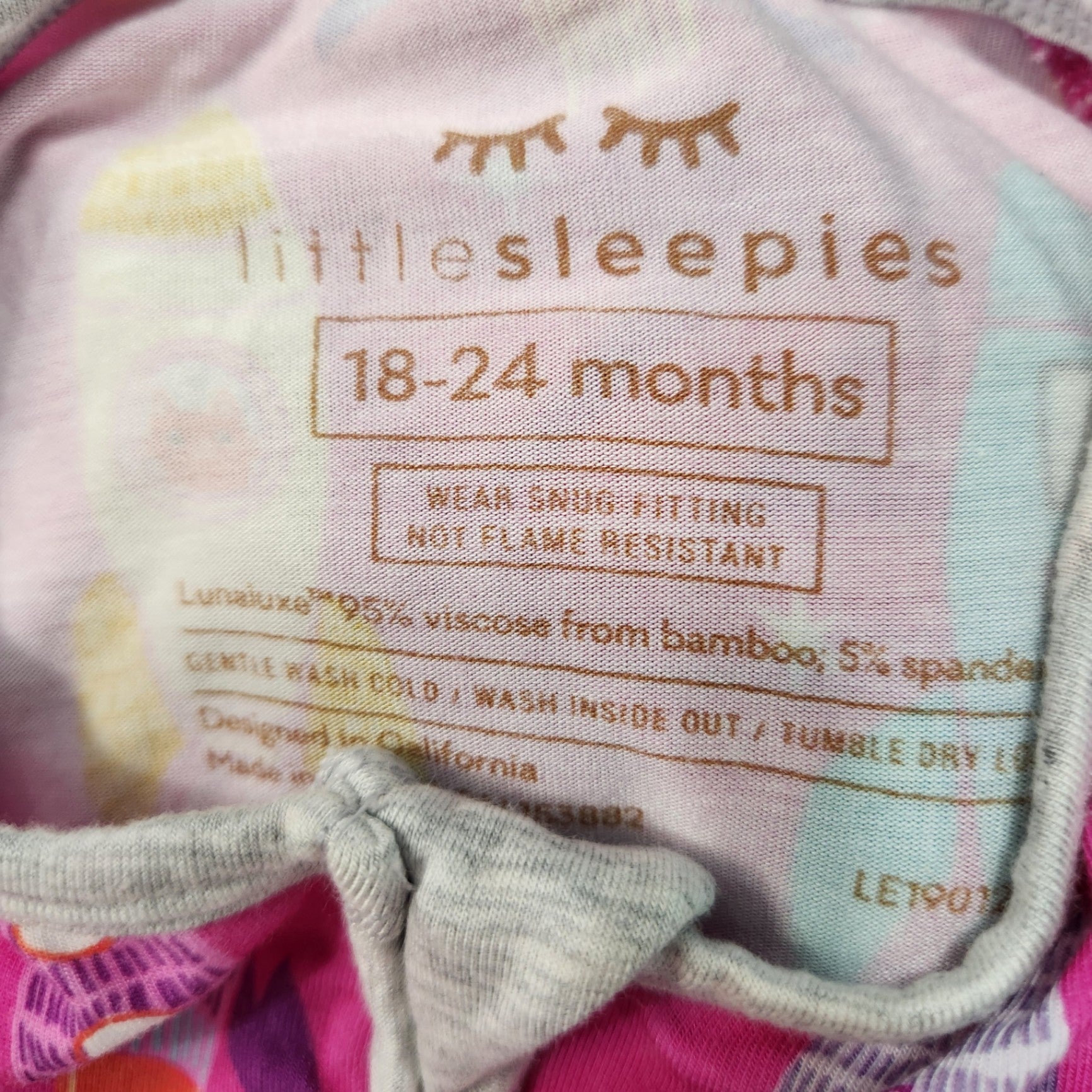 Size 18-24 months | Little Sleepies Kids' Footie | UBNUU