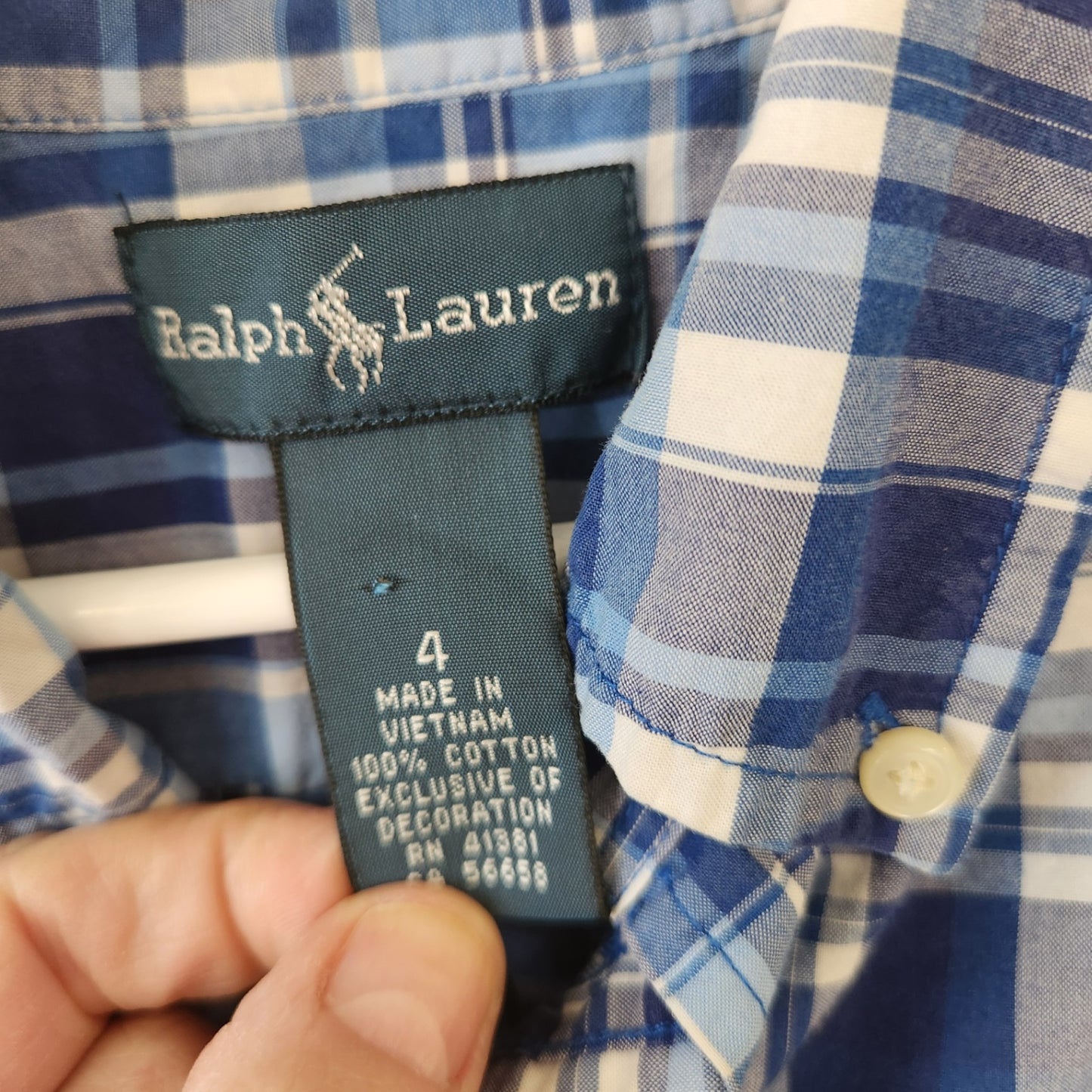 Size 4 | Ralph Lauren Kids' Shirt | UBNUU
