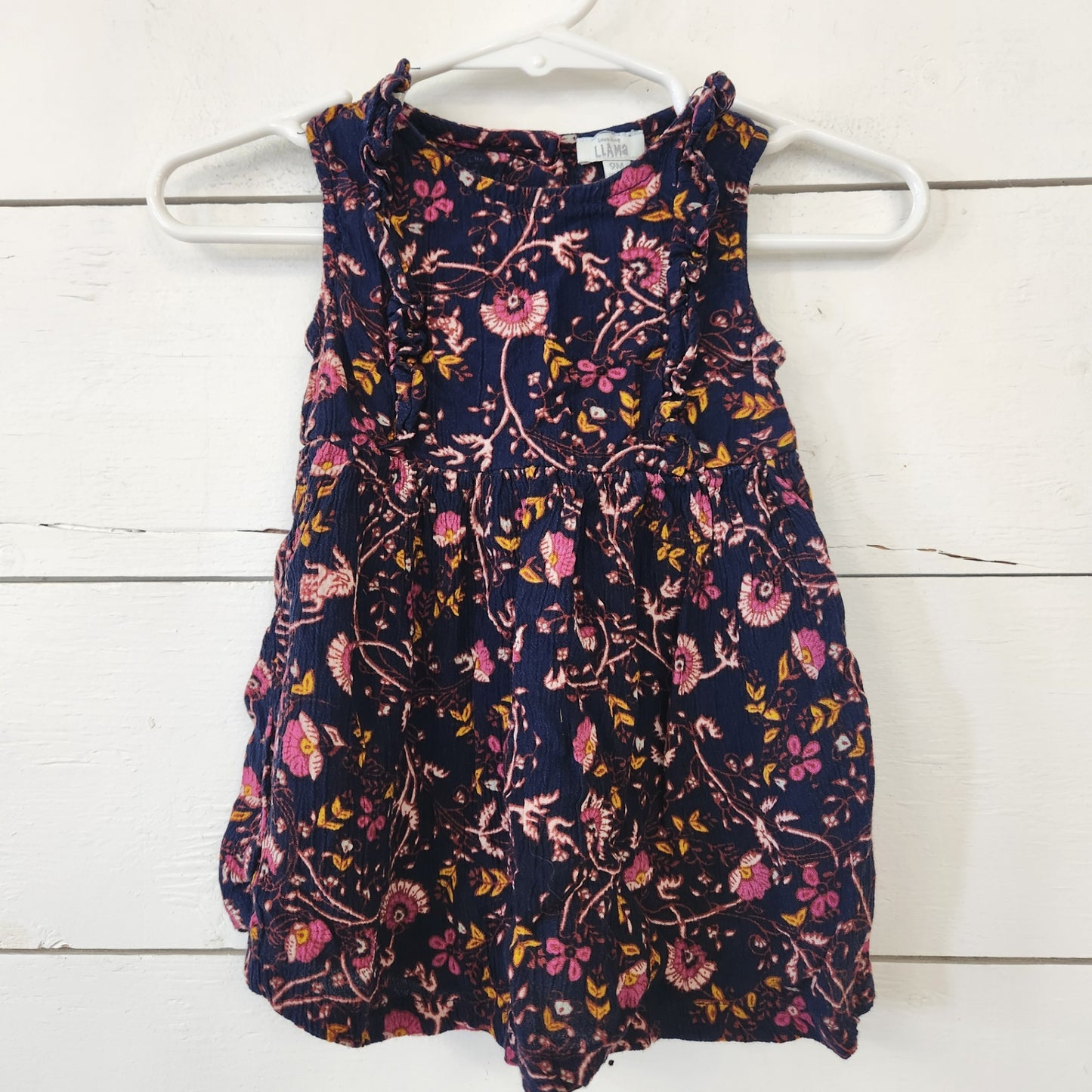 Size 9M | LLAMA Kids' Dress | UBNUU