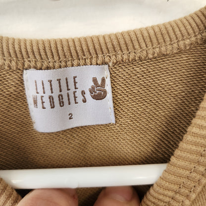 Size 2 | Little Wedges Kids' Sweatshirt | UBNUU