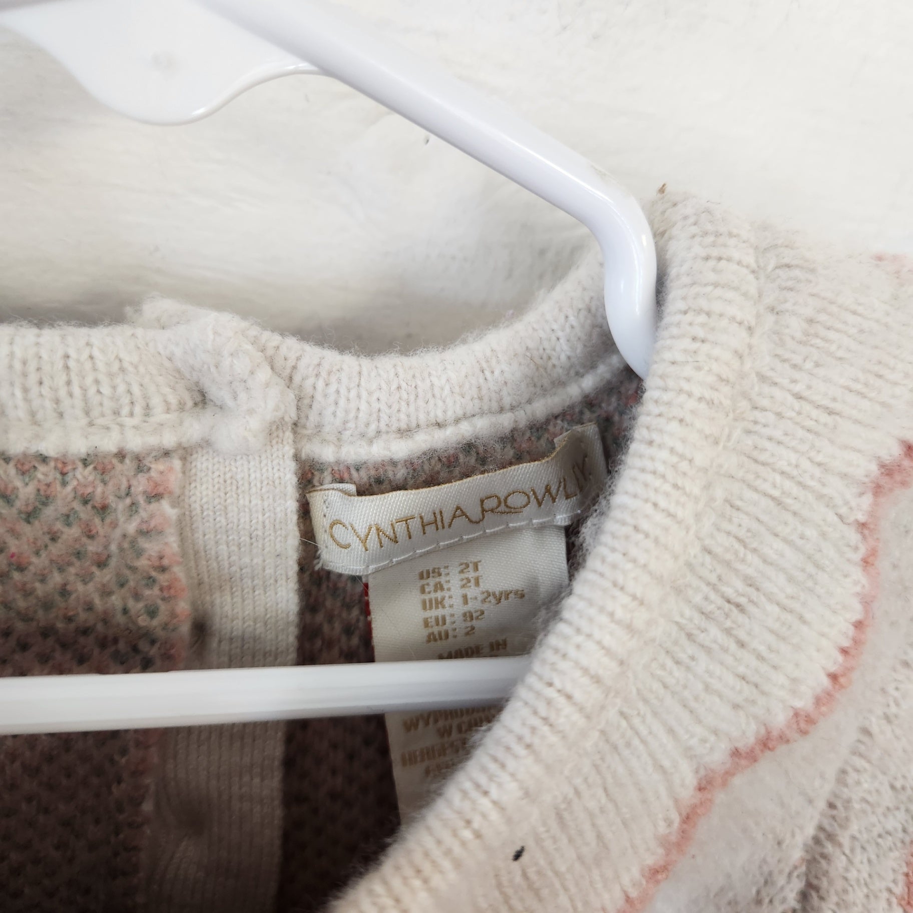 Size 2t | Cynthia Rowley Kids' Sweater NWT | UBNUU