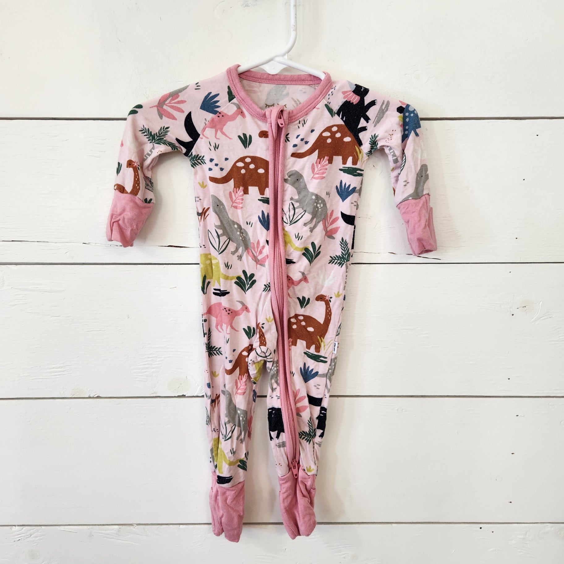 Size NB | Little Sleepies Dino Kids' Footie | UBNUU