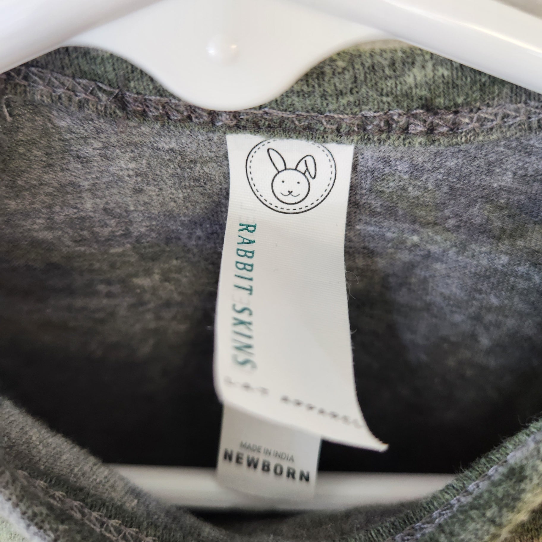 Size NB | Rabbit Skins Homer Baby Bodysuit | UBNUU