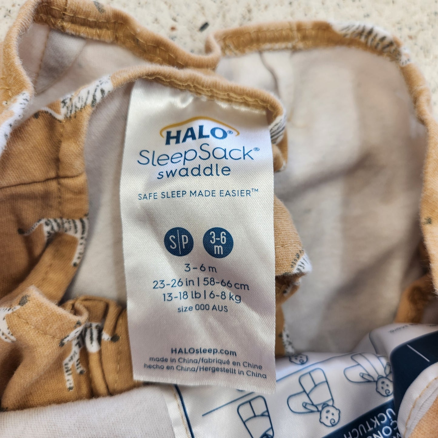 Size 3-6m | HALO Baby Sleep Sack | UBNUU