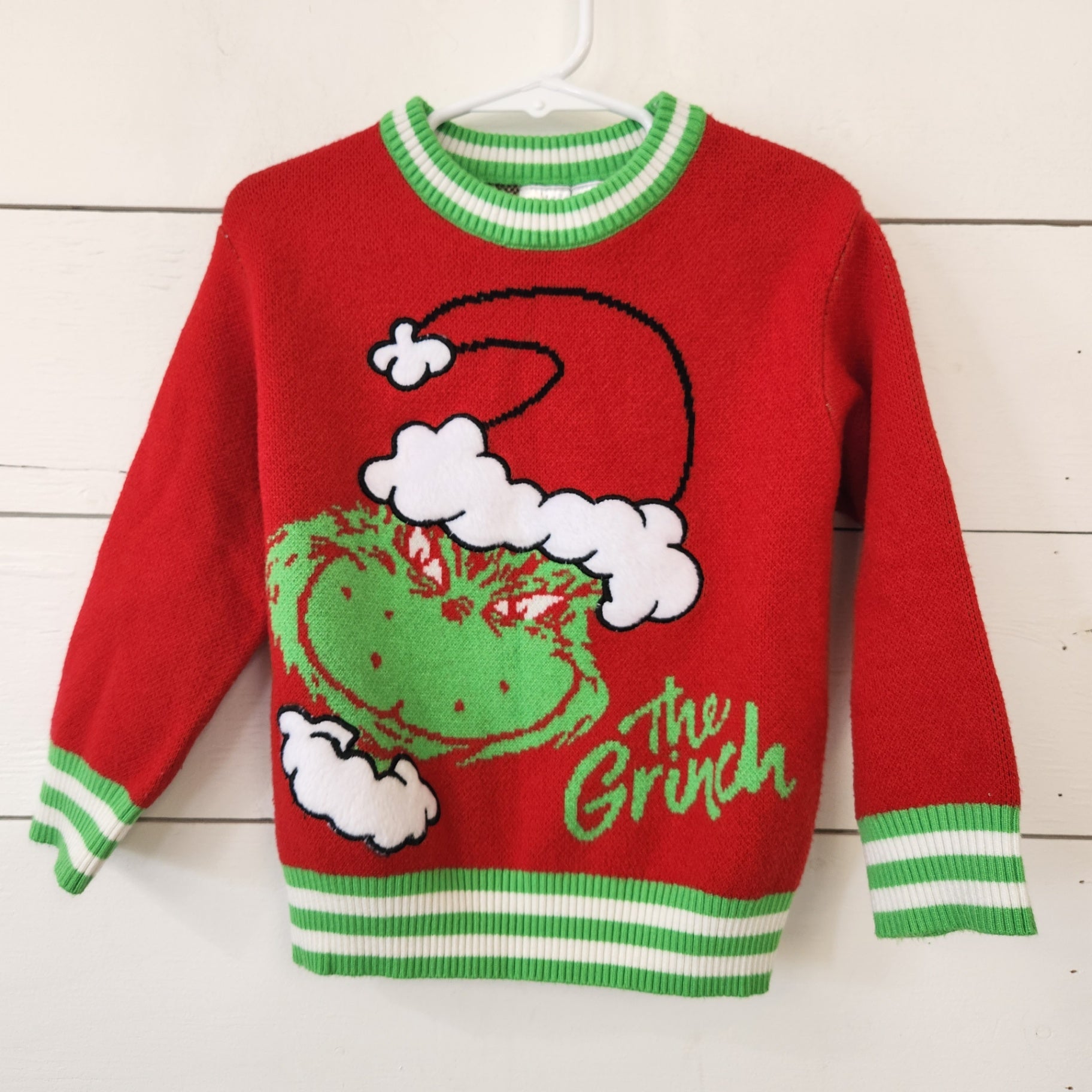 Size XXS(3/4) | The Grinch Kids' Sweater | UBNUU