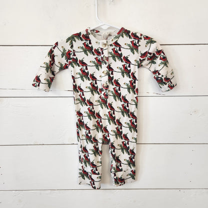 Size 0-3m | Kate Quinn Cardinal Baby Romper | UBNUU
