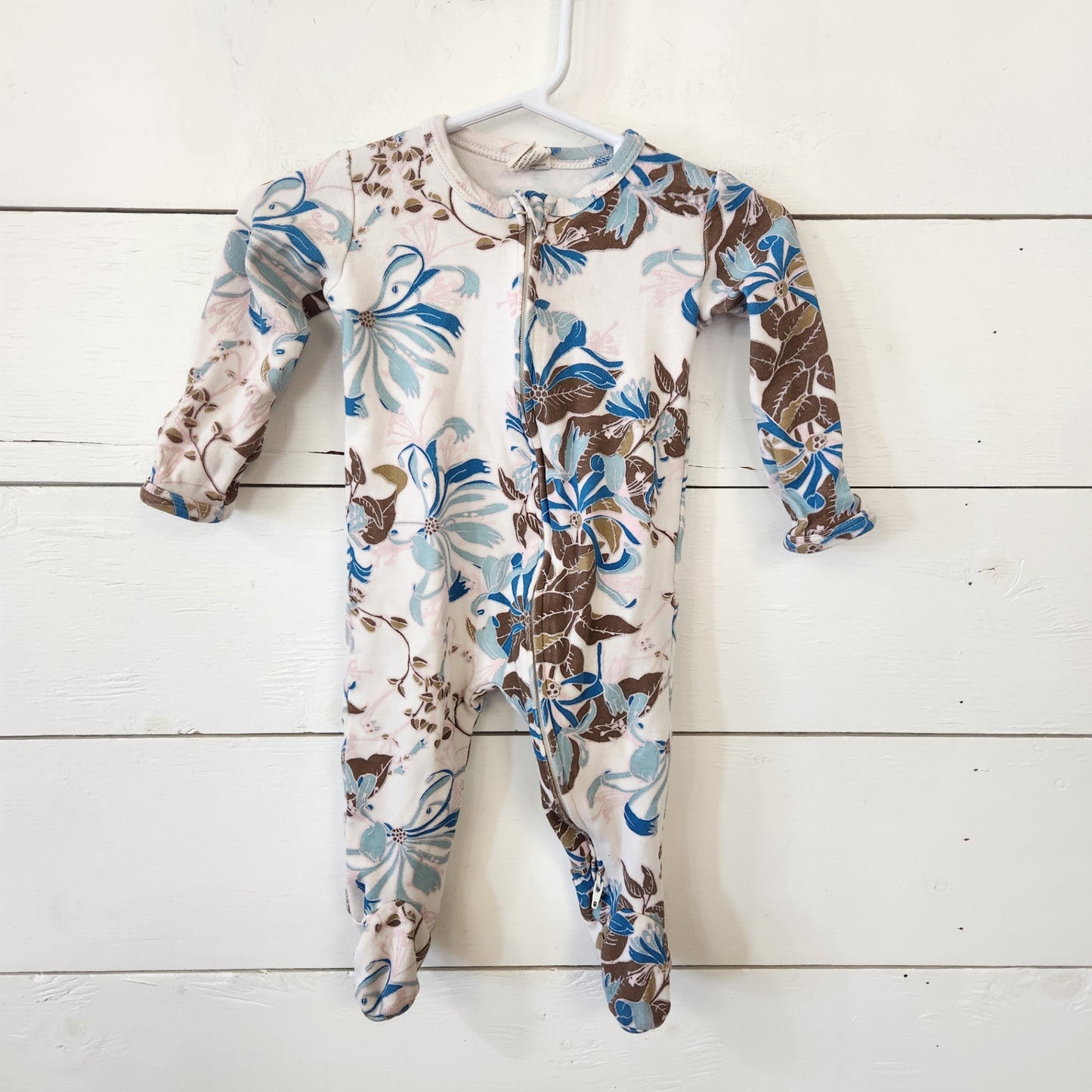 Size 3-6m | kate quinn Floral Kids' Footie | UBNUU