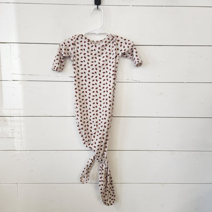 Size 0-3m | Cozys Knotted Gown | UBNUU