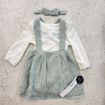 Size 3-6m | Nicole Miller NEW YORK Baby Dress Set | UBNUU