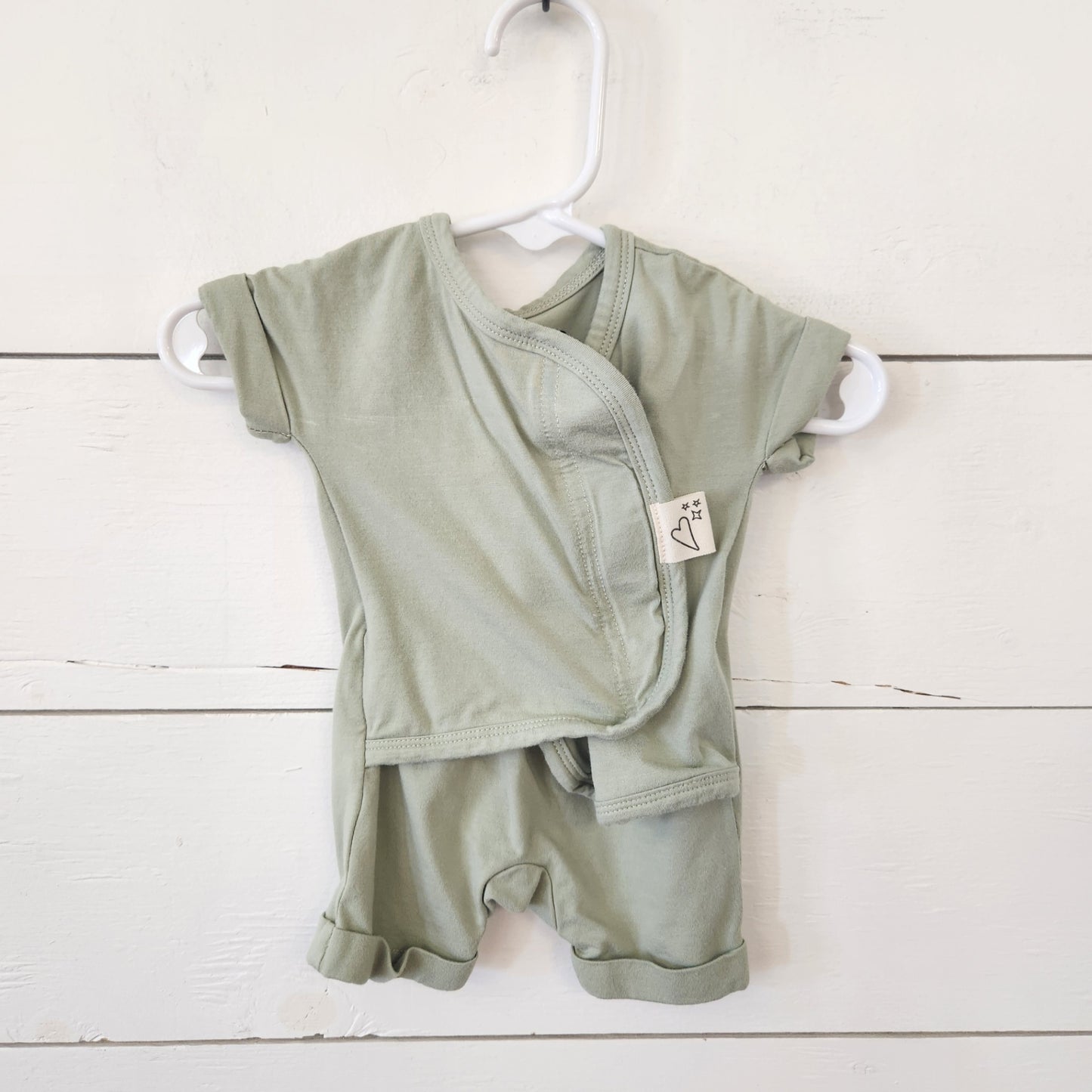 Size NB | Bonsie Baby Romper | UBNUU