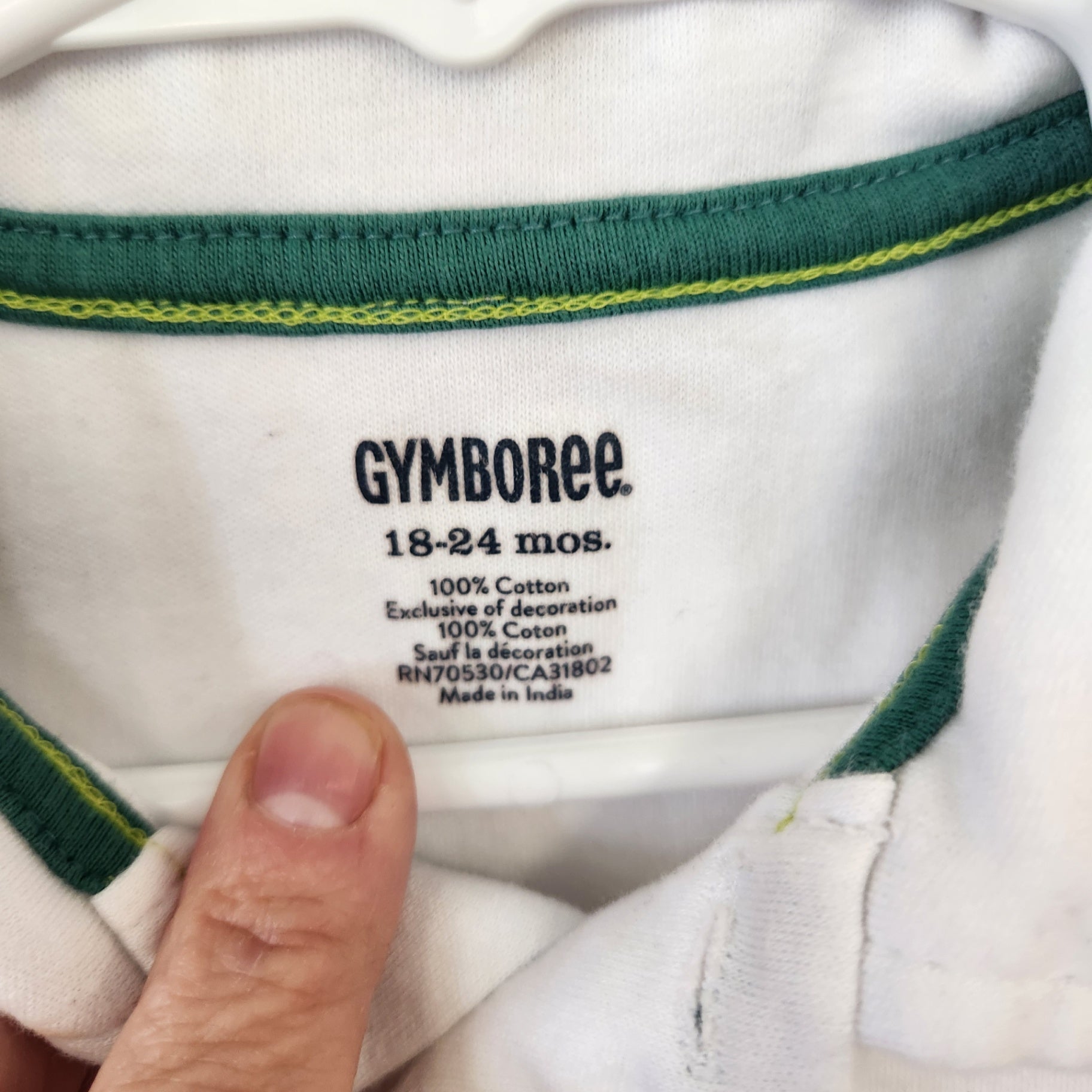 Size 18-24 mos. | GYMBOREE Kids' Shirt | UBNUU