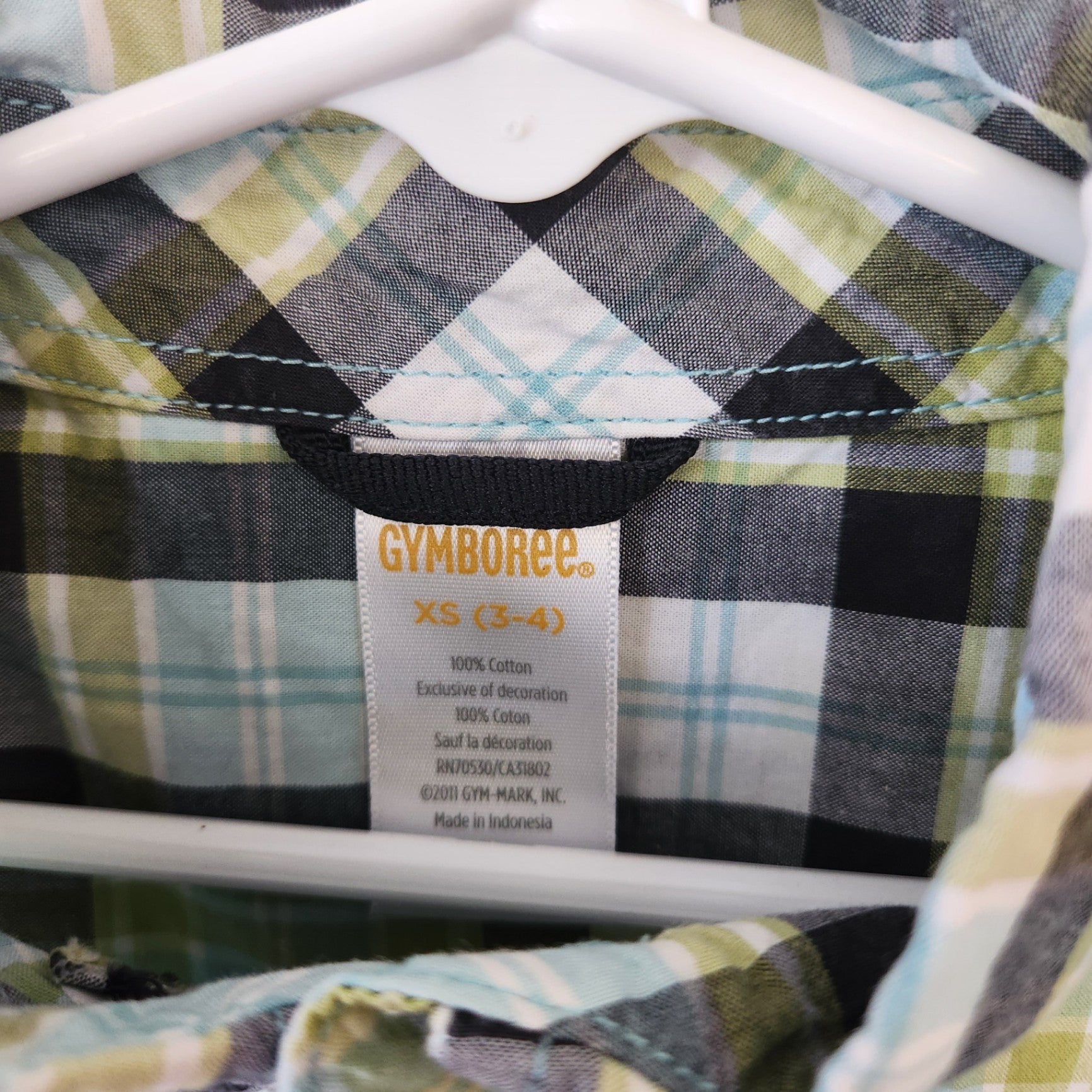 Size XS (3-4) | GYMBOREE Kids' Shirt | UBNUU