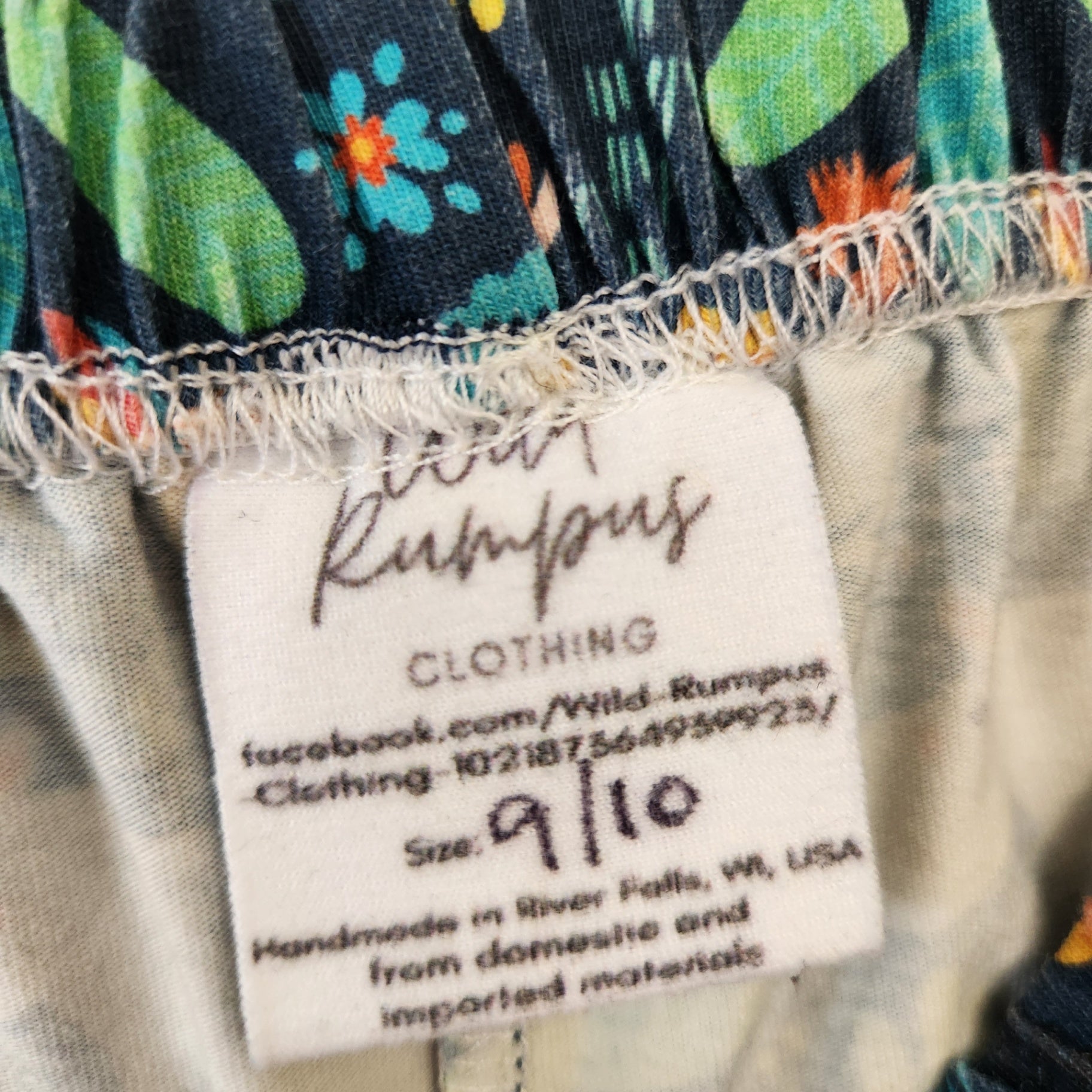 Size 9/10 | Wild Rumpus Kids' Shorts | UBNUU
