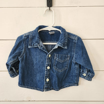 Size 3-6m | GAP Kids' Denim Shirt | UBNUU