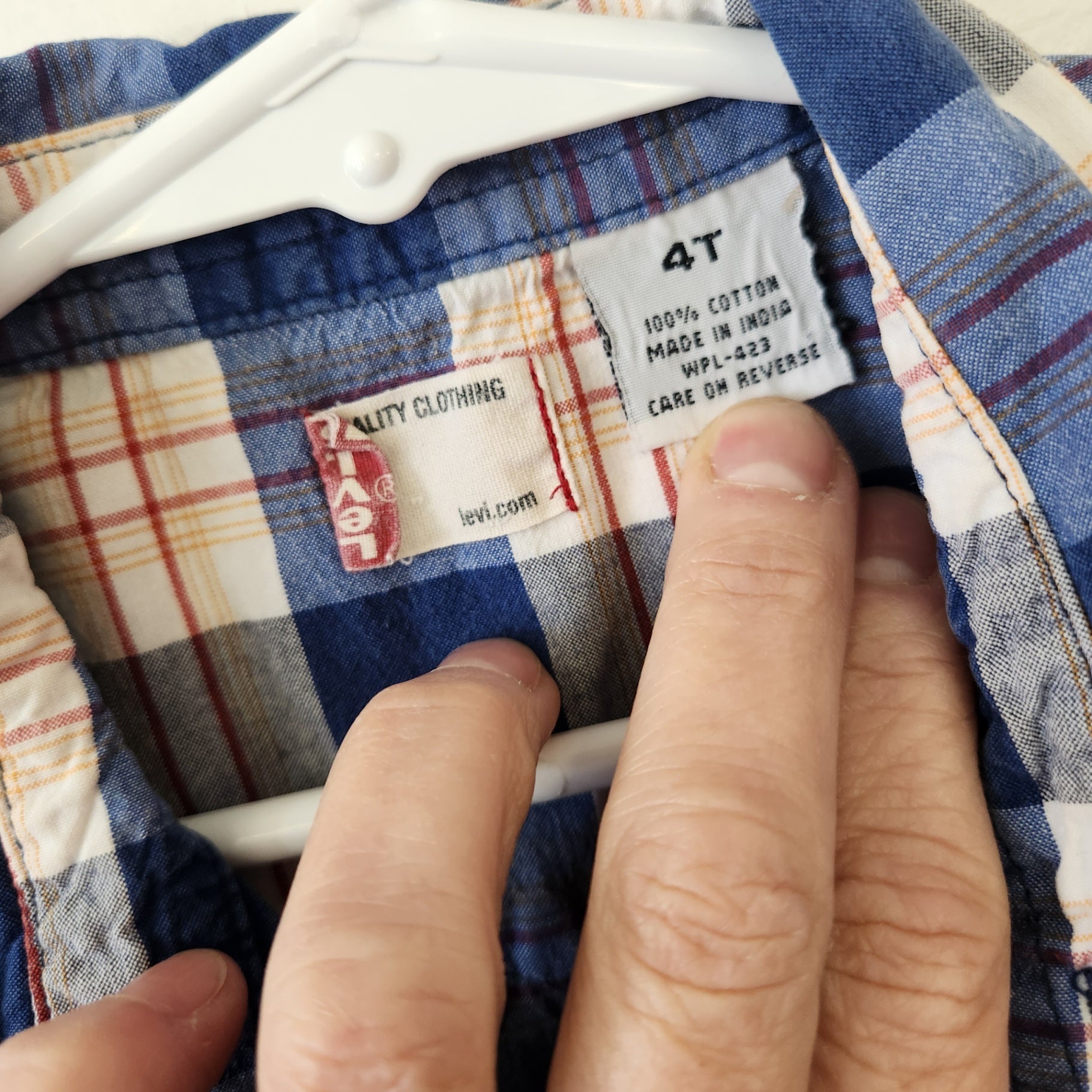 Size 4T | Levi's Kids' Shirt | UBNUU