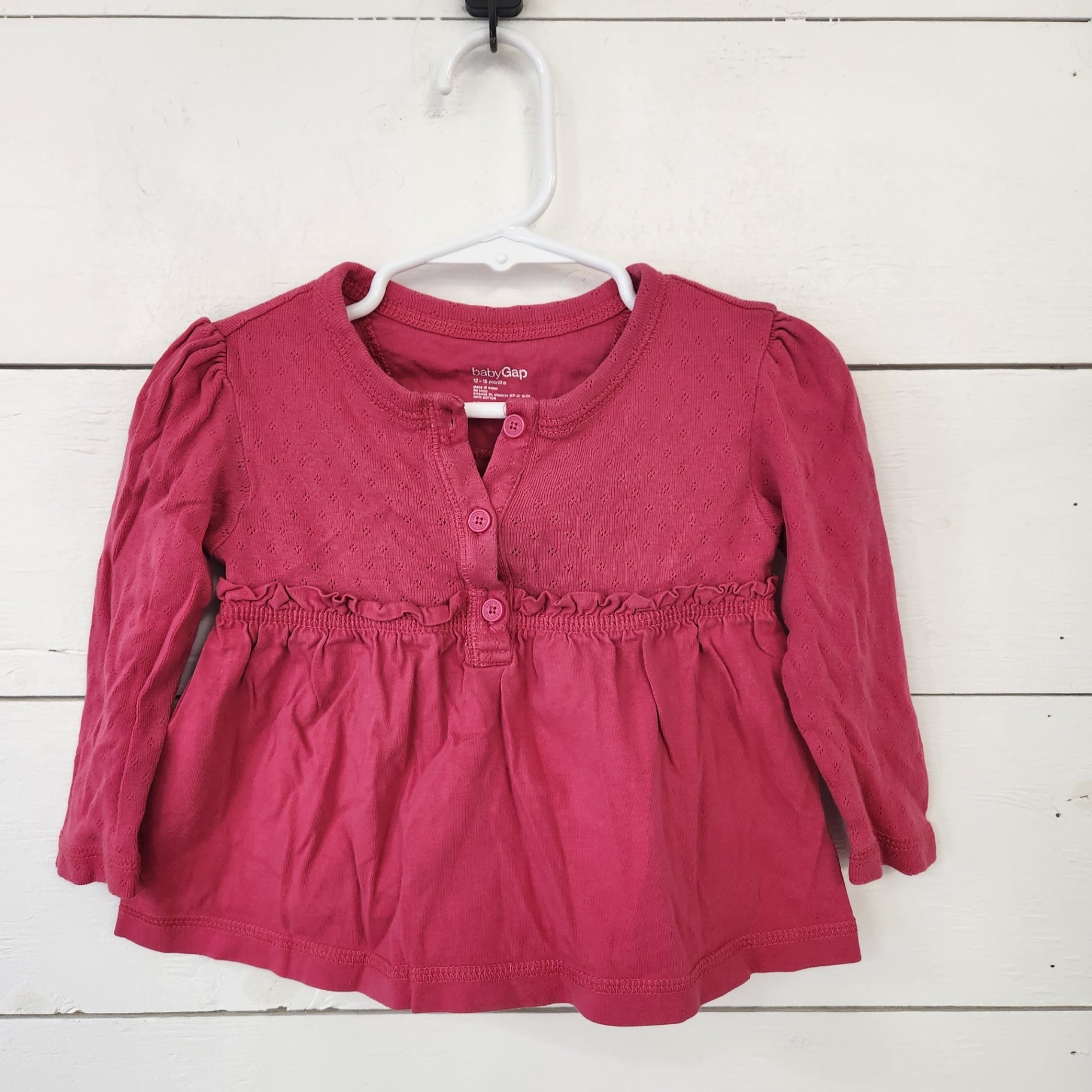Size 12-18m | babyGap Kids' Shirt | UBNUU