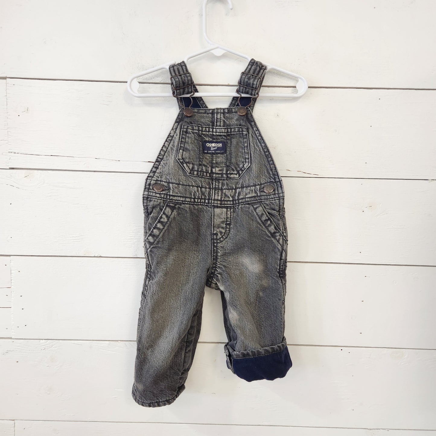 Size 6m | OshKosh Fleece Lined Overalls | UBNUU