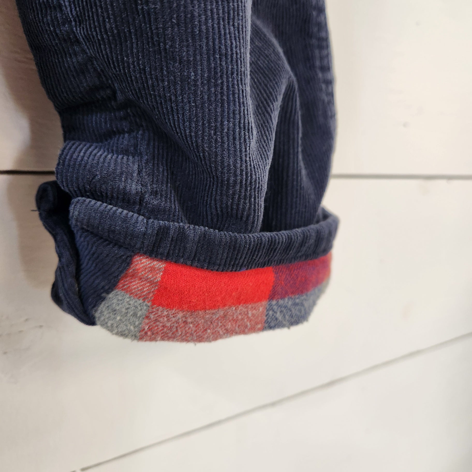 Size 24M | OshKosh Jersey Lined Corduroy Overalls | UBNUU