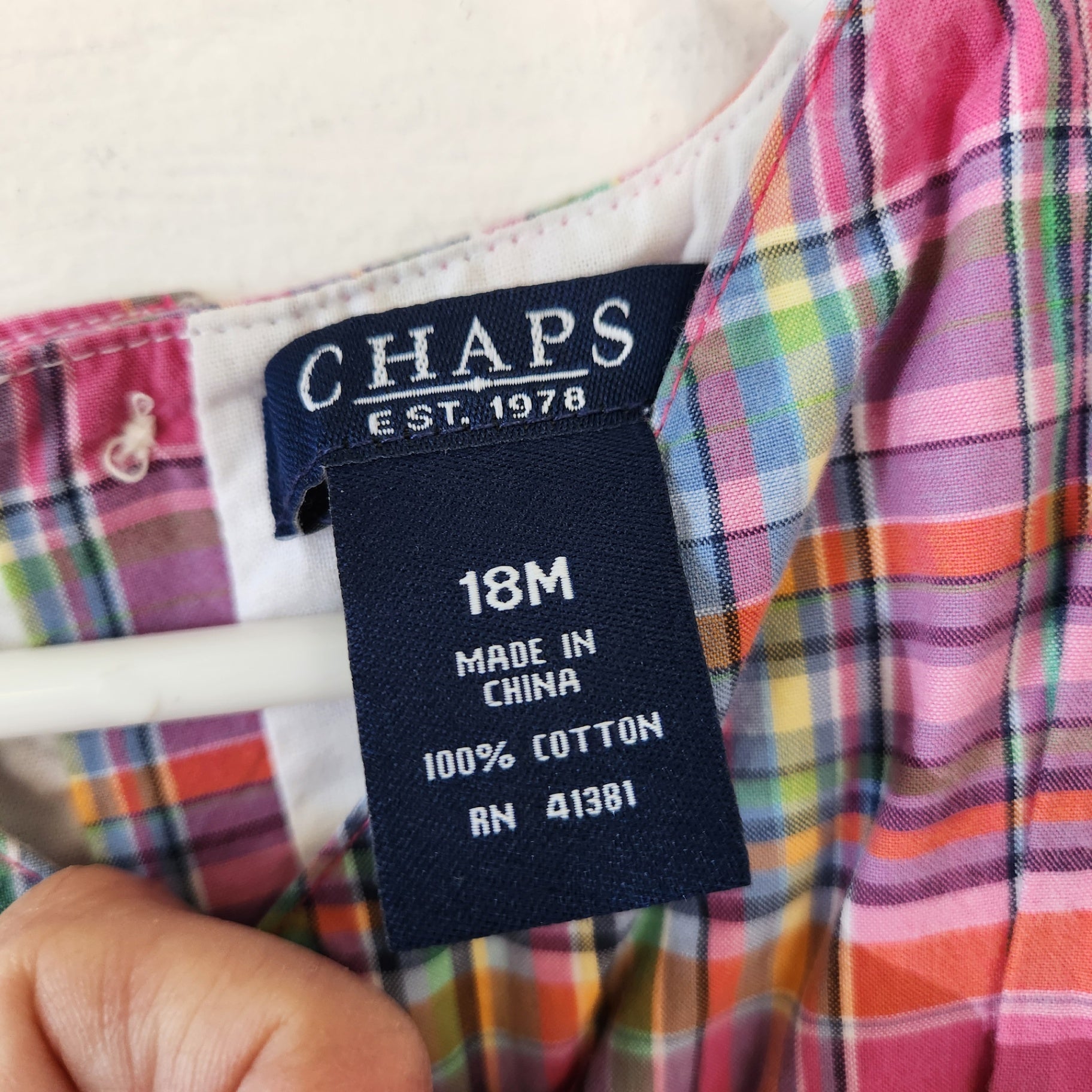 Size 18M | Chaps Kids' Dress | UBNUU