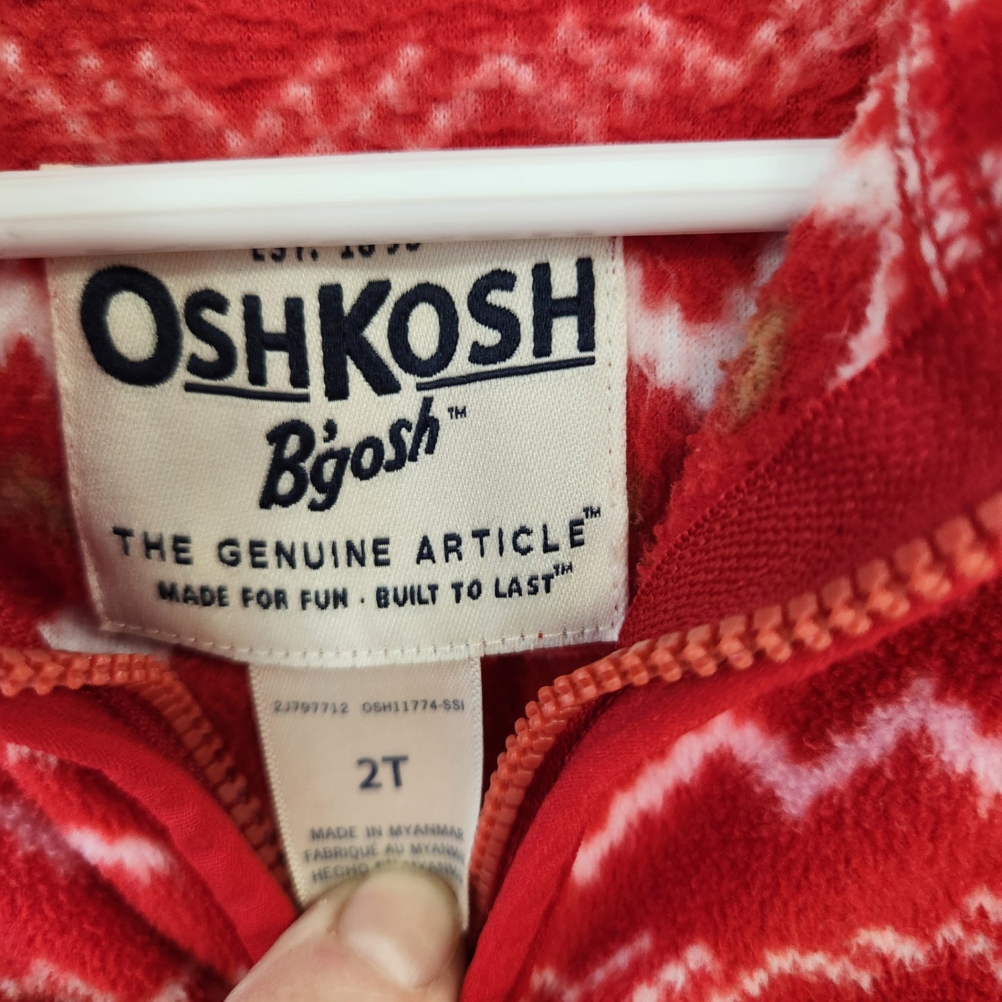 Size 2T | OshKosh B'gosh Kids' Fleece | UBNUU