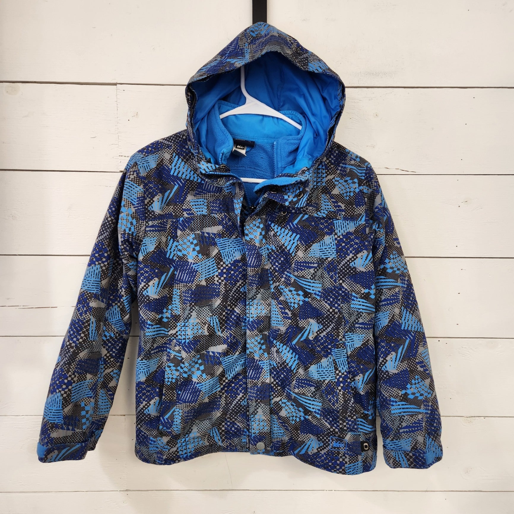 Size 10-12 | Rei Kids' Jacket w/ Removable Fleece Liner | UBNUU