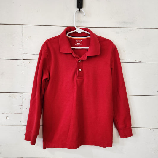 Size 6-7 | FRENCH TOAST Kids' Longsleeve Polo | UBNUU