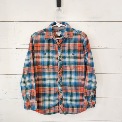 Size 5-6 | GYMBOREE Kids' Flannel Buttondown | UBNUU