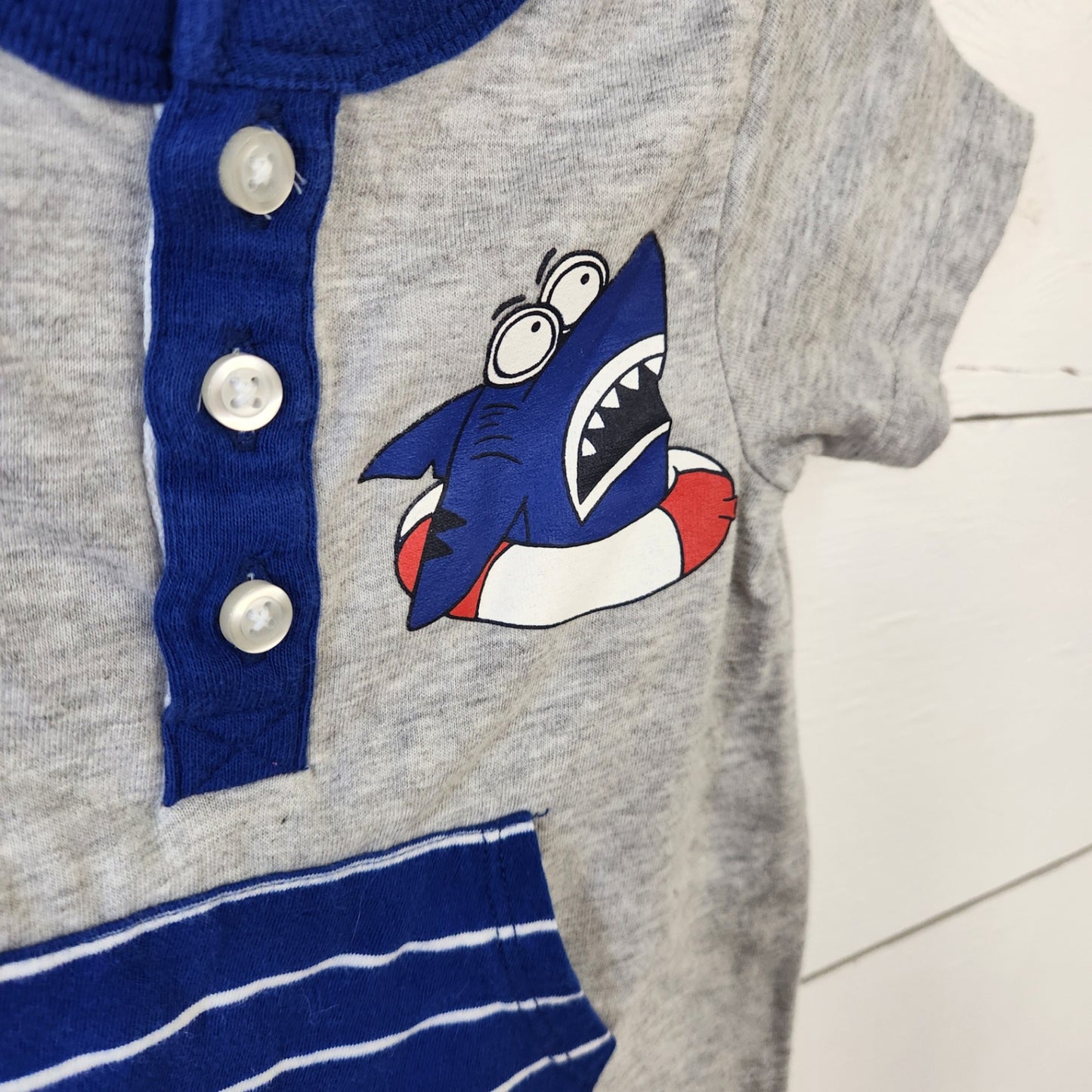 Size 3-6m | PLACE Kids' Short Romper | UBNUU