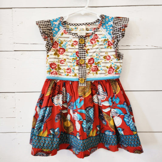 Size 4 | Wild Flowers Kids' Dress | UBNUU
