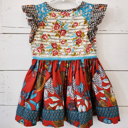 Size 4 | Wild Flowers Kids' Dress | UBNUU