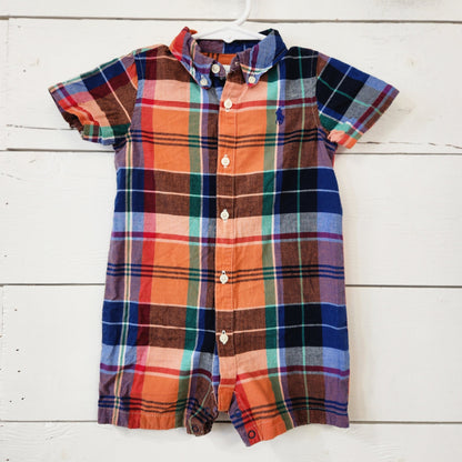 Size 9M | Ralph Lauren Kids' Romper | UBNUU