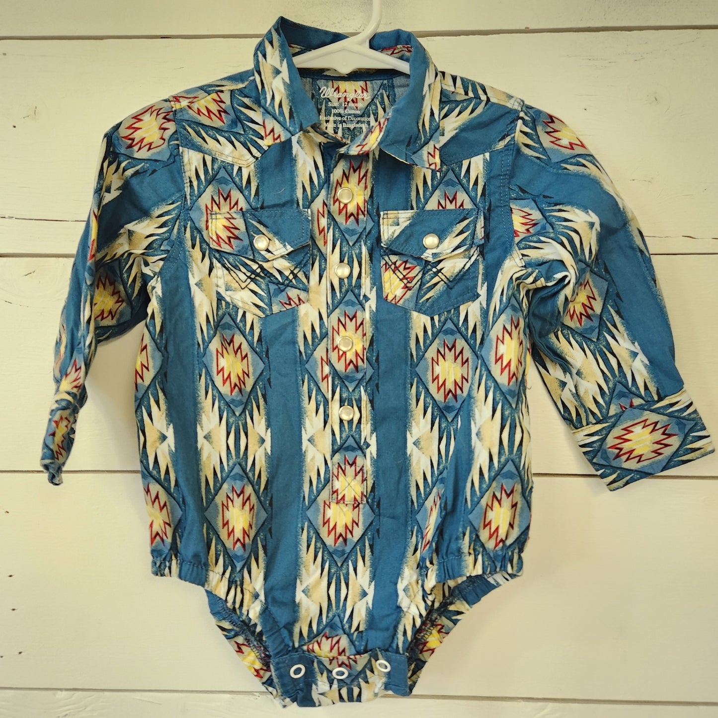 Size 12m | Wrangler Kids' Shirt | UBNUU