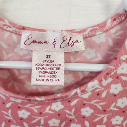 Size 3T | Emma & Elsa Kids' Dress | UBNUU