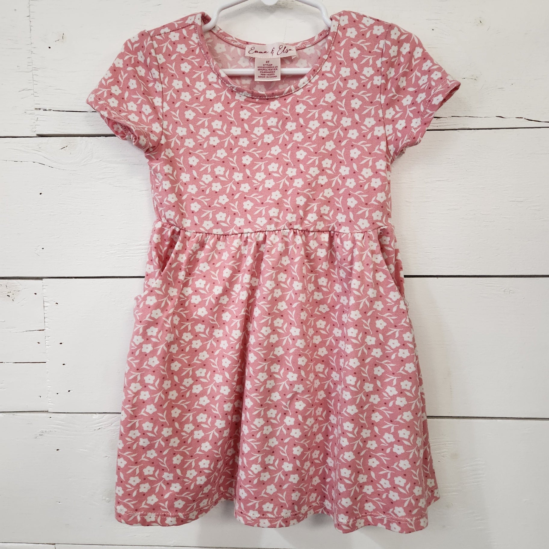 Size 3T | Emma & Elsa Kids' Dress | UBNUU