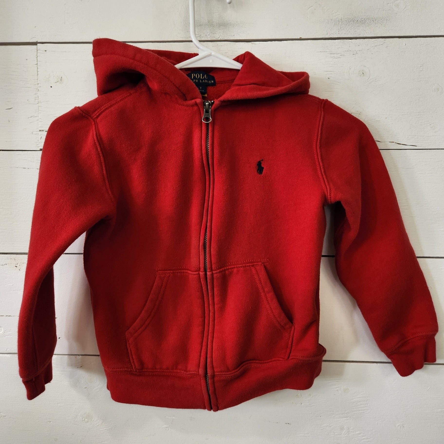 Size 7 | POLO RALPH LAUREN Kids' Hoodie | UBNUU