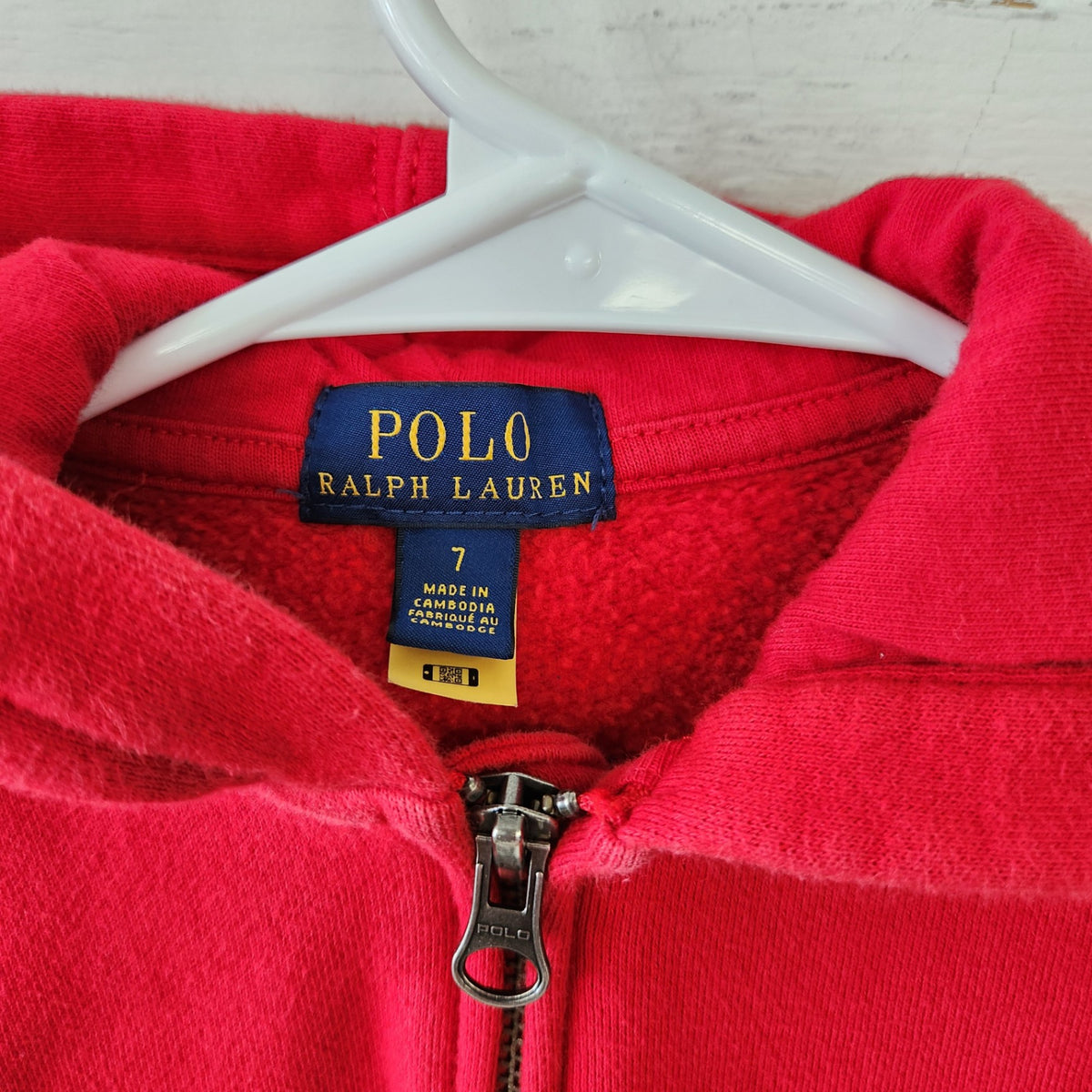Size 7 | POLO RALPH LAUREN Kids' Hoodie | UBNUU